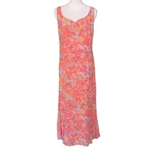 Vintage NWT Sigrid OlsenY2K Paisley Floral Maxi Dress Cottagecore  Sz 8